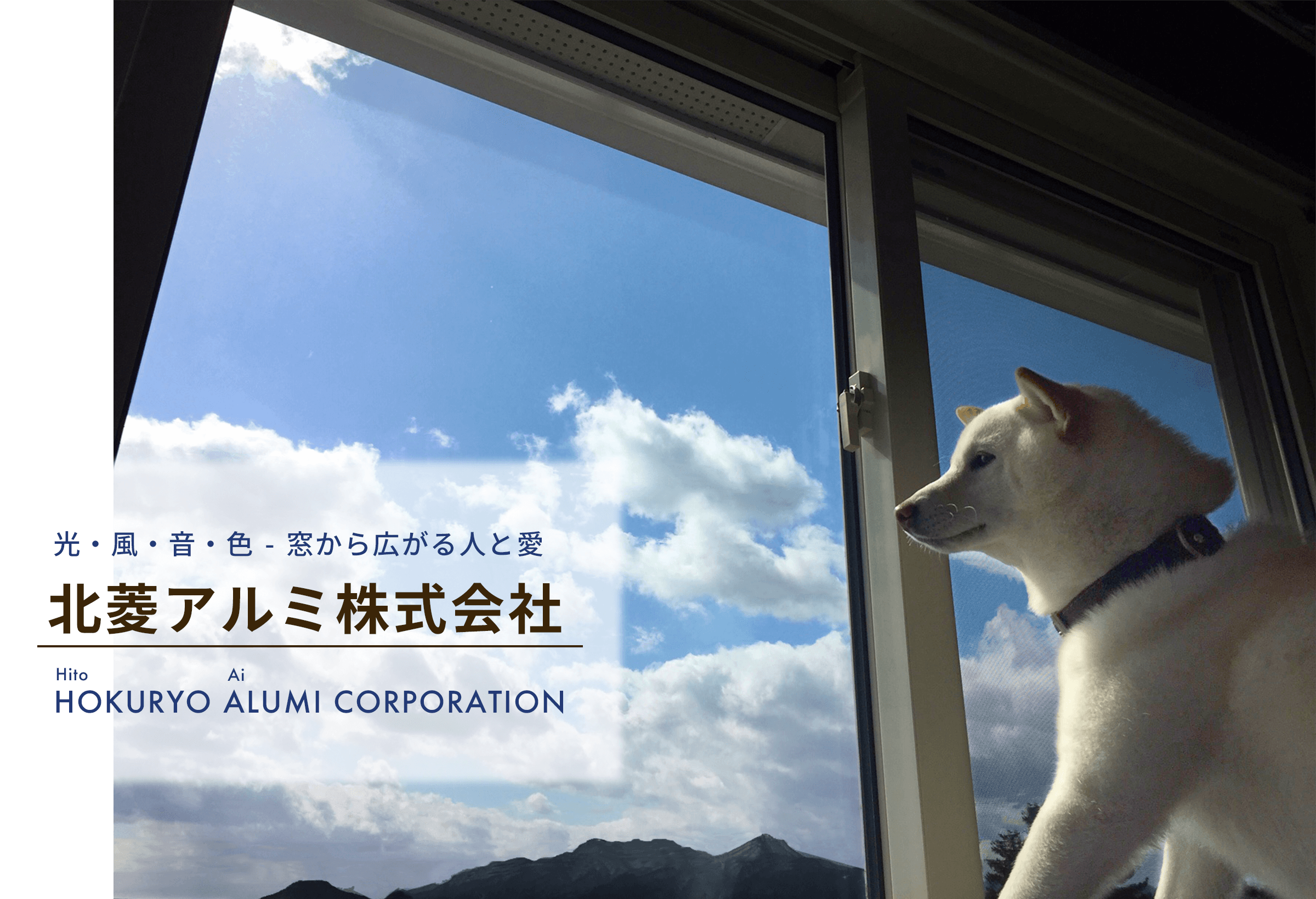 北菱アルミメイン画像。北菱アルミ株式会社は窓の設計・施工、販売のプロ集団として、サッシと住宅設備機器のノウハウを活かしたプランニングからアフターケアまで、誠心誠意込めてお手伝いいたします。サッシやガラスなどの修繕でお困りの際は、法人・個人問わず、お気軽にご相談ください。